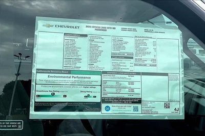 2026 Chevrolet Express Passenger 1LS