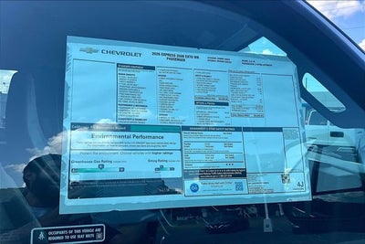 2026 Chevrolet Express Passenger 1LS