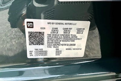 2026 Chevrolet Silverado 2500 HD LTZ