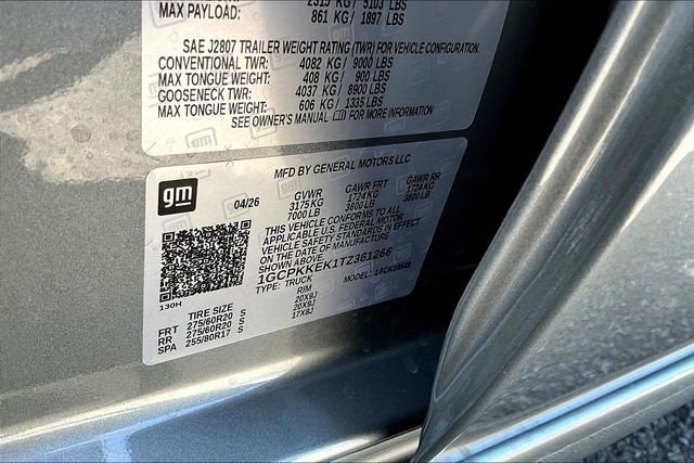 2026 Chevrolet Silverado 1500 LT (2FL)