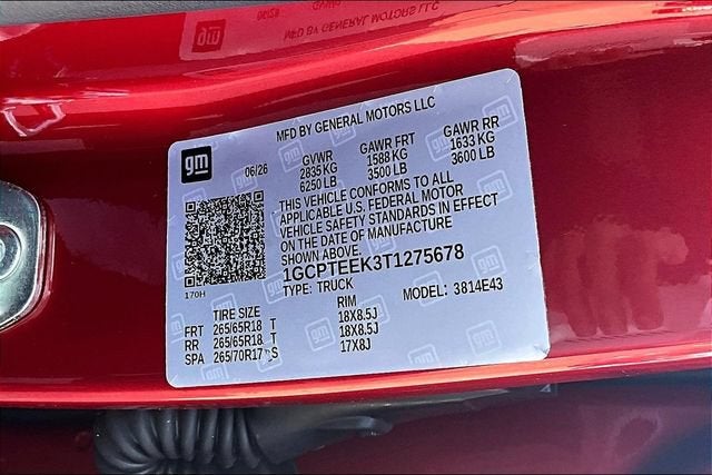 2026 Chevrolet Colorado Trail Boss
