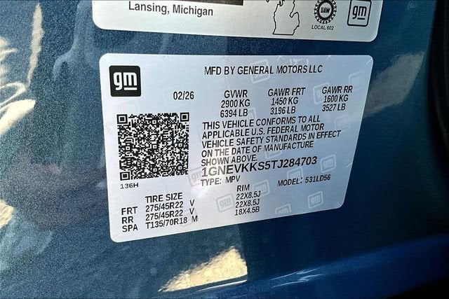 2026 Chevrolet Traverse High Country