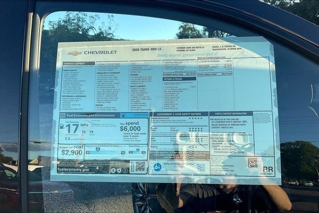2026 Chevrolet Tahoe LS