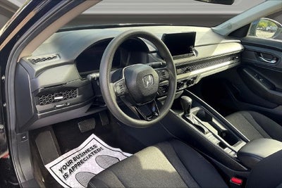 2025 Honda Accord Sedan SE