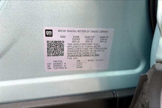 2022 Chevrolet Equinox LT