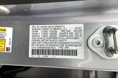 2025 Honda CR-V EX-L