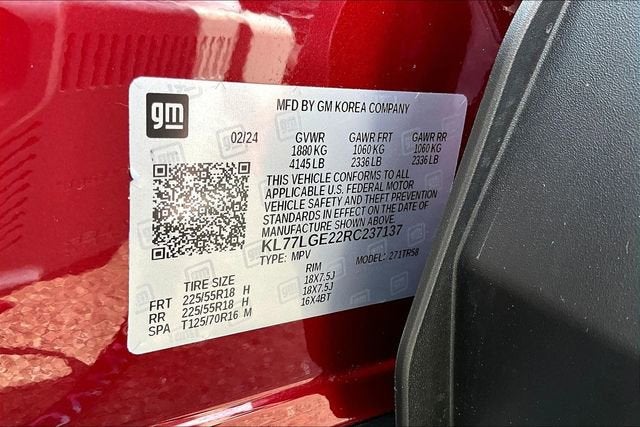 2024 Chevrolet Trax 1RS