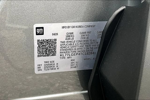 2026 Chevrolet Trax 1RS