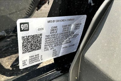2026 Chevrolet Trax 2RS