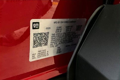 2026 Chevrolet Trax 2RS