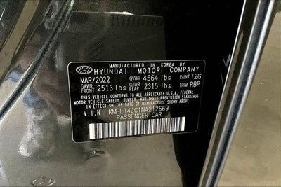2022 Hyundai Sonata N Line