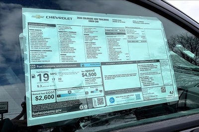 2026 Chevrolet Colorado Trail Boss