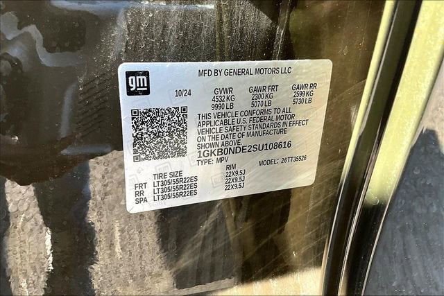 2025 GMC HUMMER EV SUV 2X