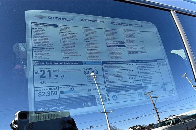 2026 Chevrolet Traverse Z71