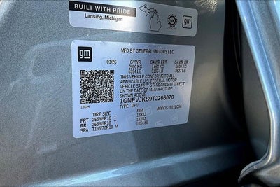 2026 Chevrolet Traverse Z71