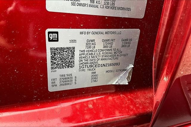 2022 GMC Sierra 1500 Limited Elevation