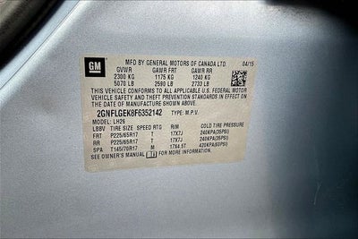 2015 Chevrolet Equinox LT