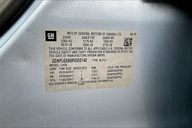 2015 Chevrolet Equinox LT