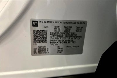 2026 Chevrolet Equinox RS