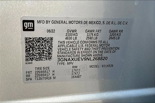 2022 Chevrolet Equinox LT