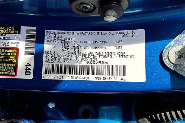 2017 Toyota Tacoma SR5 V6