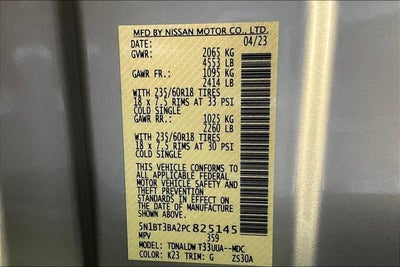 2023 Nissan Rogue SV