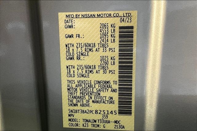 2023 Nissan Rogue SV