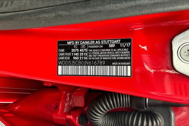 2018 Mercedes-Benz CLA CLA 45 AMG® 4MATIC®