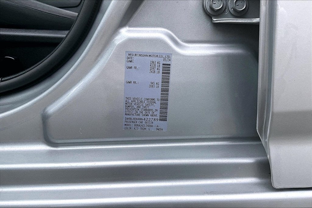 2024 Nissan Altima 2.5 SV