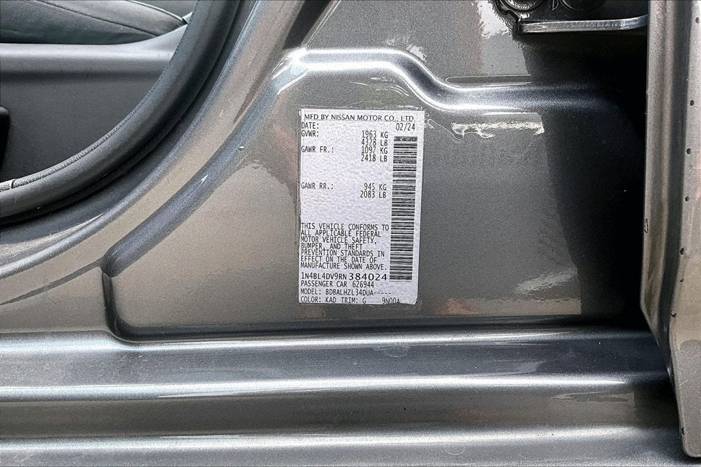 2024 Nissan Altima 2.5 SV