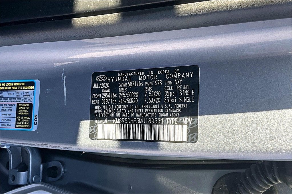 2021 Hyundai Palisade Limited