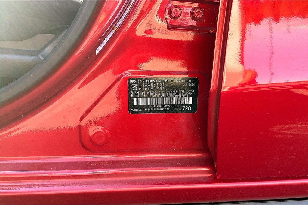 2021 Mitsubishi Mirage LE